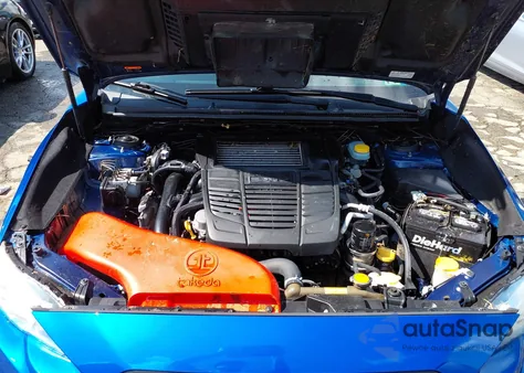 2018 Subaru Wrx Premium из США, поврежденный, VIN JF1VA1B66J9816501